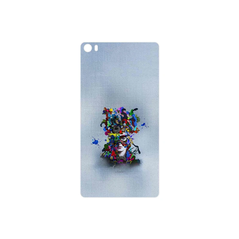 برچسب پوششی ماهوت مدل Collage of surreal Portrait of Women 4 مناسب برای گوشی موبایل هوآوی P8 Max