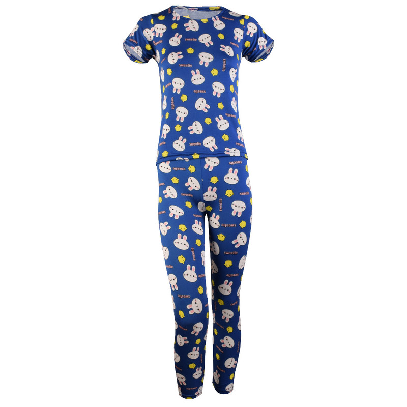 ست تی شرت و شلوار زنانه مدل khrh2 