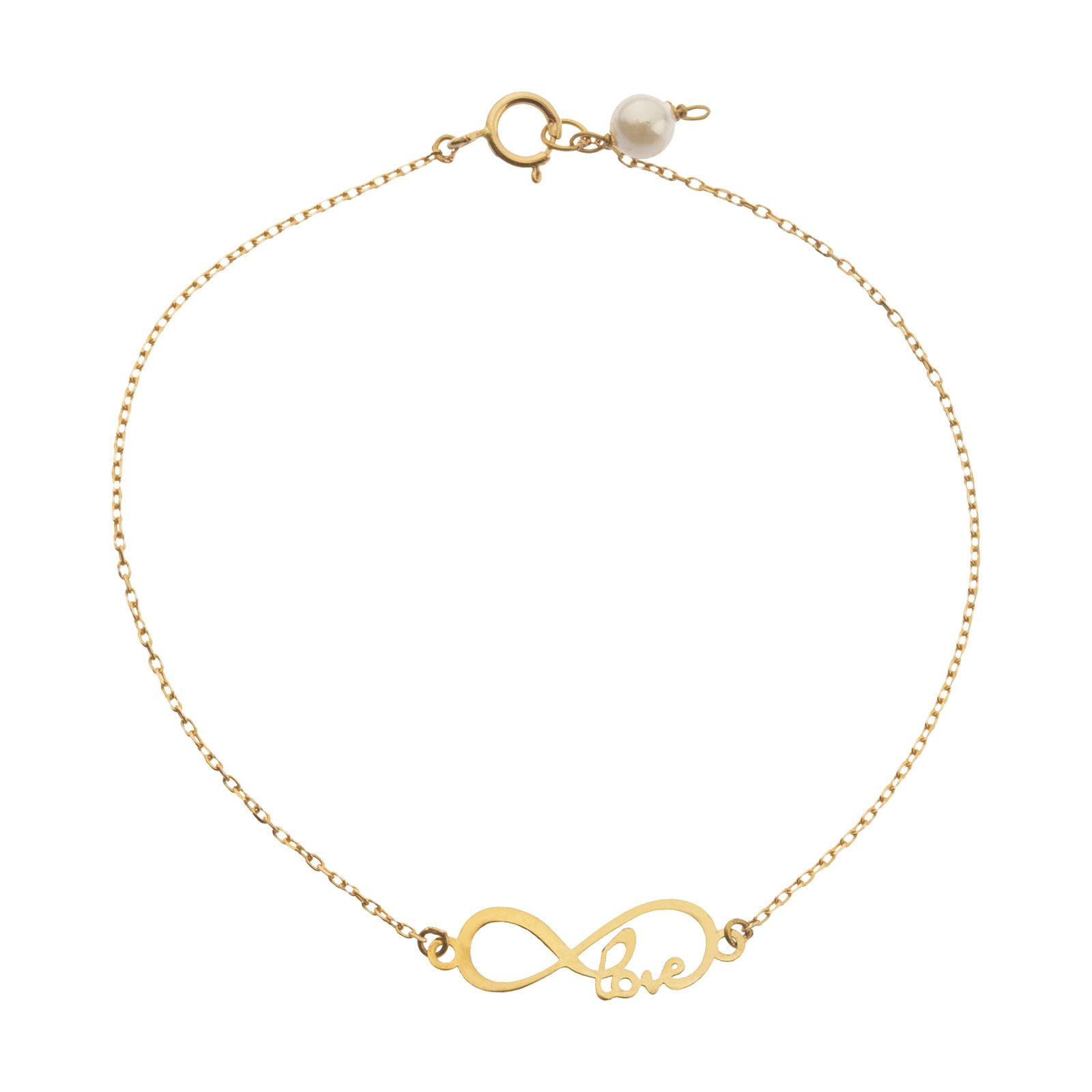 دستبند طلا 18 عیار زنانه نیوانی مدل B1010 -  - 1