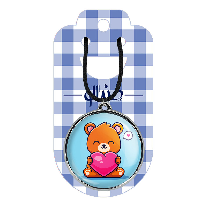 گردنبند خندالو مدل خرس Bear کد 2620226207