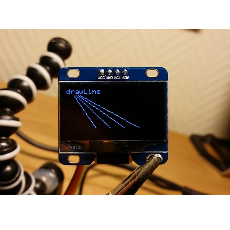 ماژول نمایشگر مدل OLED SH1106 کد 1.3inch W2