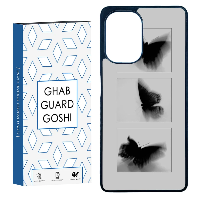 کاور قاب گارد گوشی طرح پروانه کد TPU-178 مناسب برای گوشی موبایل شیائومی Poco F5 / Redmi Note 12 Turbo