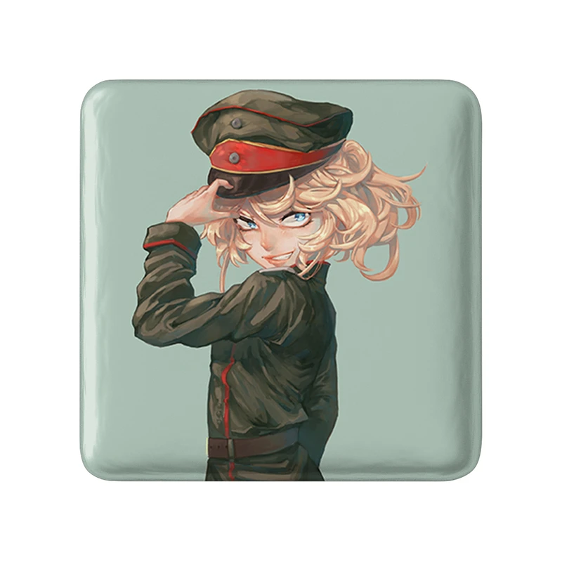 پیکسل خندالو طرح تانیا انیمه یوجو سنکی مدل مربعی کد 34703