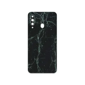 MAHOOT  Graphite-Green-Marble Cover Sticker for Samsung Galaxy A60