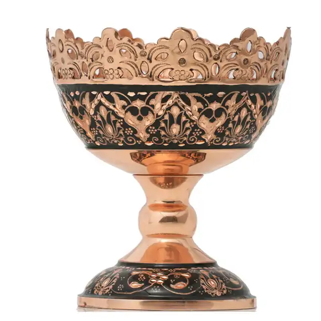 آجیل خوری مسی مدل حکاکی کد H062