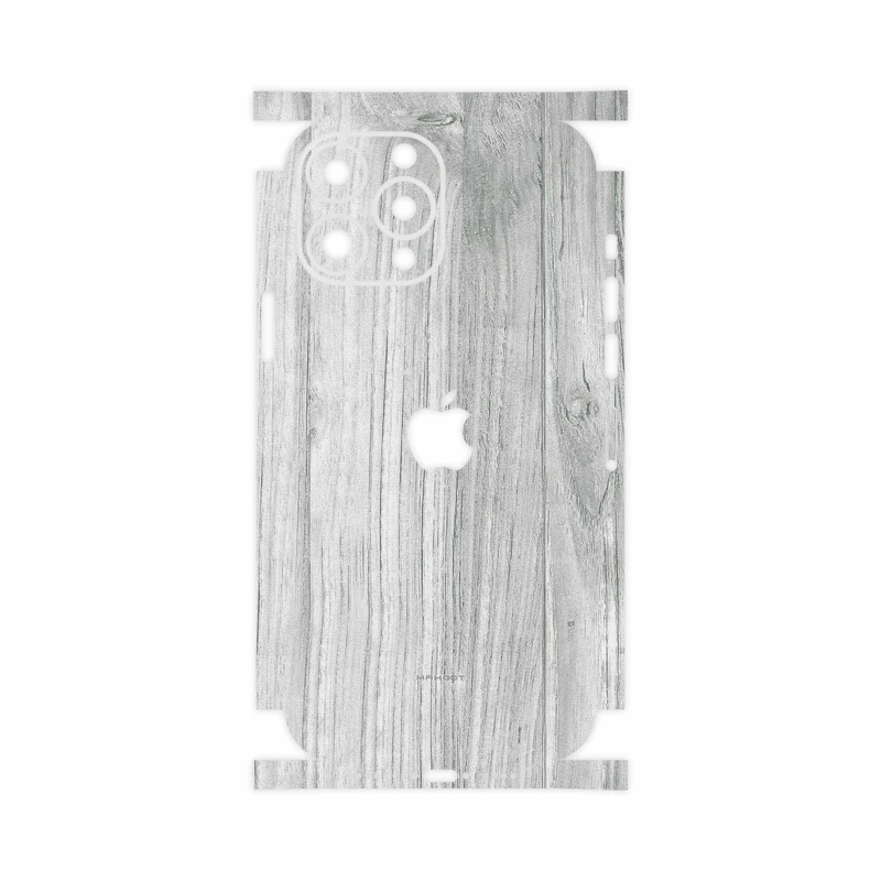برچسب پوششی ماهوت مدل White-Wood-FullSkin مناسب برای گوشی موبایل اپل iPhone 13 Pro Max