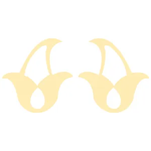 گوشواره طلا 18 عیار زنانه کرابو طرح گل مدل Kr5239