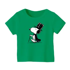 تی شرت آستین کوتاه بچگانه مدل اسنوپی کد ۶۵