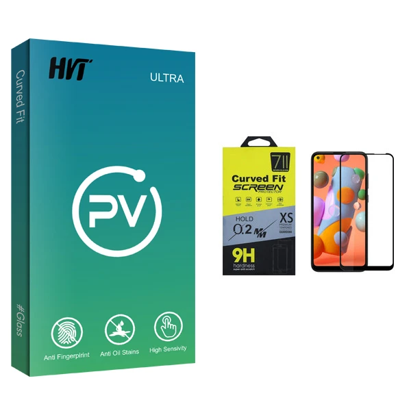 محافظ صفحه نمایش اچ وی تی مدل PV glass مناسب برای گوشی موبایل سامسونگ Galaxy A11