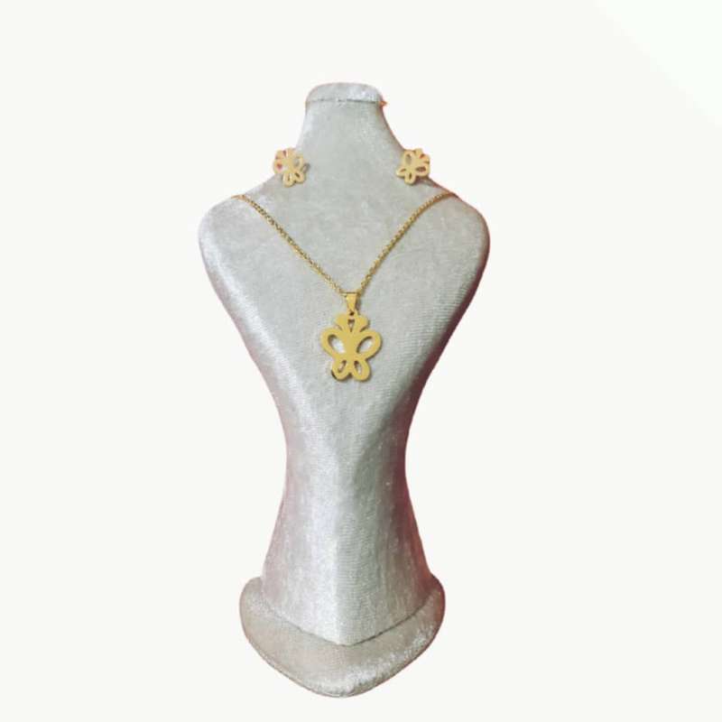 نیم ست زنانه مدل پروانه کد 1899