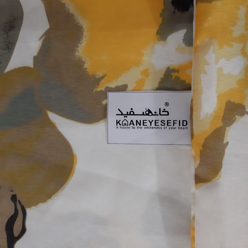 روکش لحاف خانه سفید مدل سایه یک نفره سایز 220x160 سانتی متر