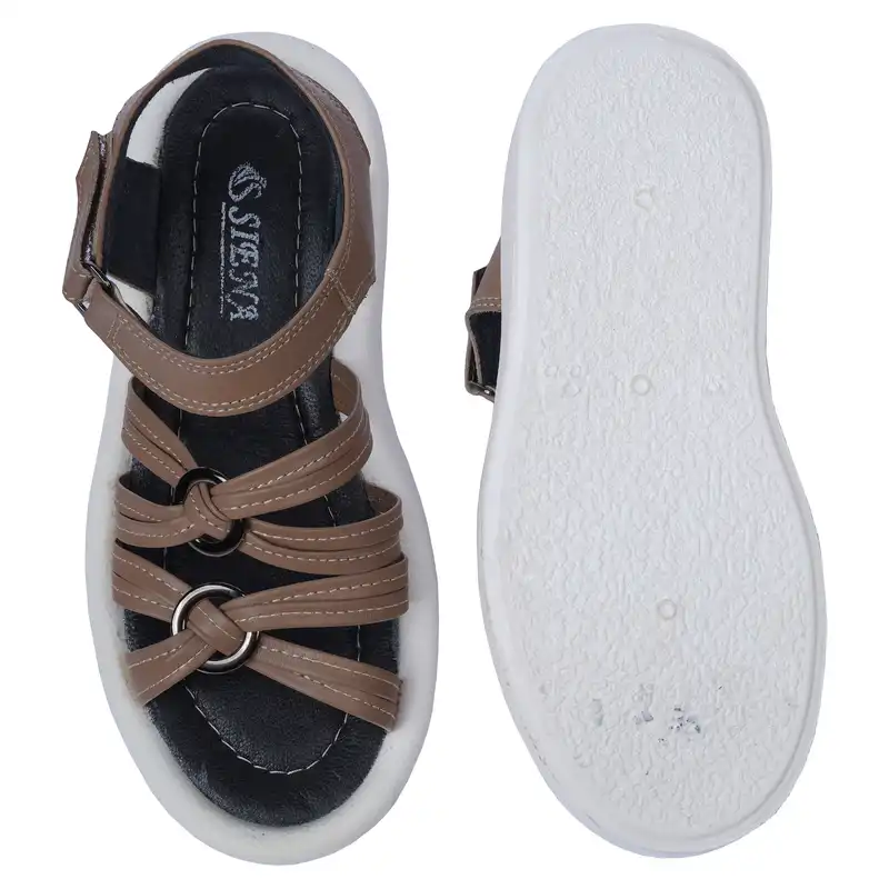 صندل زنانه سی یِنا مدل چرمی کد 093