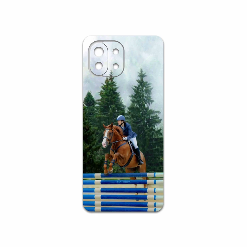 برچسب پوششی ماهوت مدل Equestrianism مناسب برای گوشی موبایل شیائومی MI 11 LITE