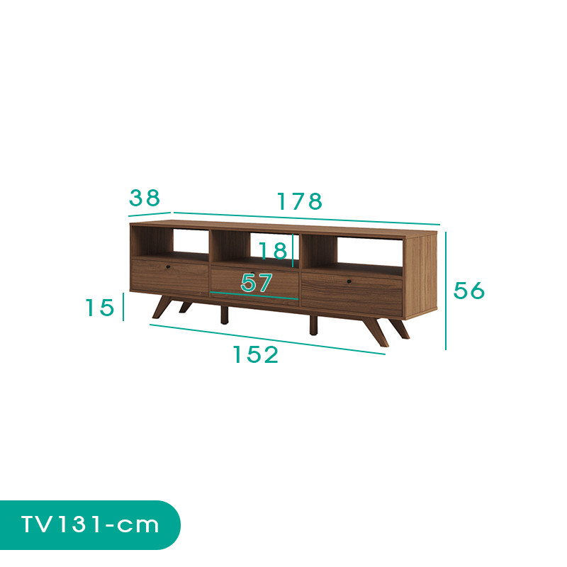 میز تلویزیون اسمردیس مدل TV131 - MDF