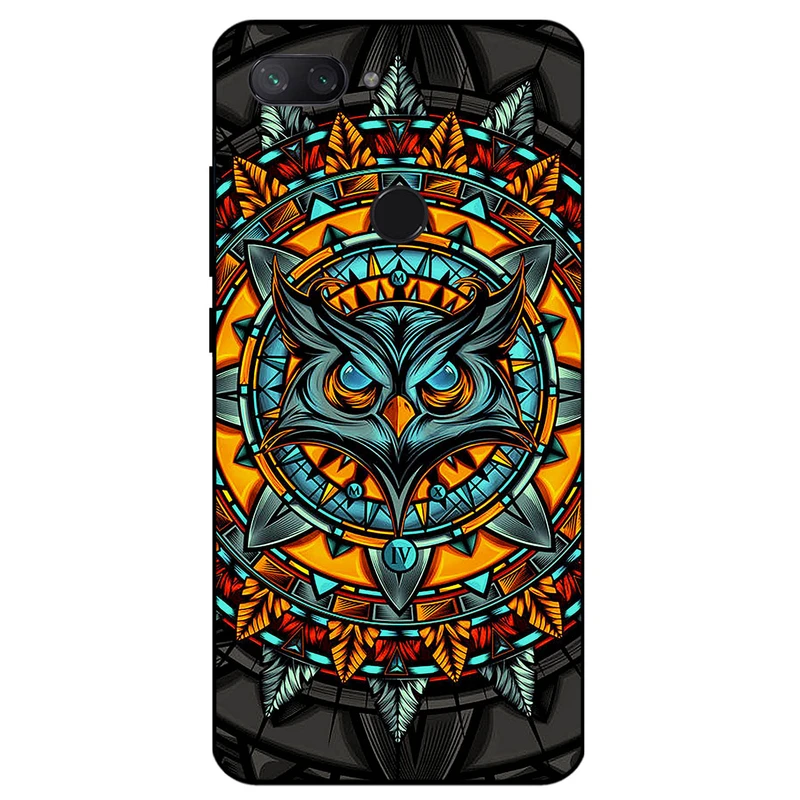 کاور مگافون طرح جغد مدل 1903 مناسب برای گوشی موبایل شیائومی Mi 8 Lite  