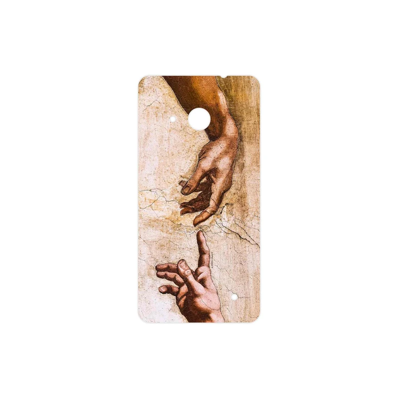 برچسب پوششی ماهوت مدل The Creation of Adam of MichelAnge مناسب برای گوشی موبایل مایکروسافت Lumia 550