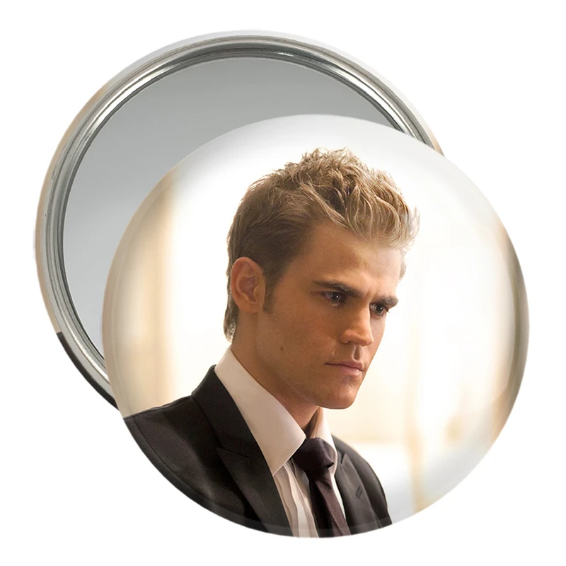 آینه جیبی خندالو مدل استفان سالواتوره خاطرات یک خون آشام The Vampire Diaries  کد 20286