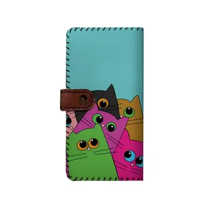 کیف پول زنانه ترمه طراحان ایده مدل بنددار کد adc016