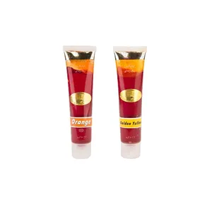 رنگ خوراکی ژله ای زردطلایی و نارنجی نیلیگون - 100 گرم بسته 2 عددی