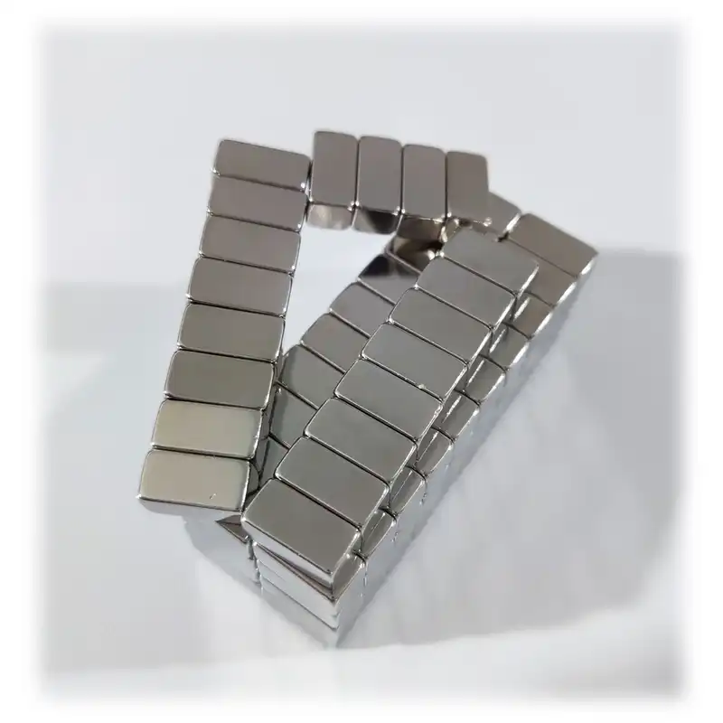 آهن ربا مدل نئودیمیوم مکعب کد S10x5x5 بسته 5 عددی