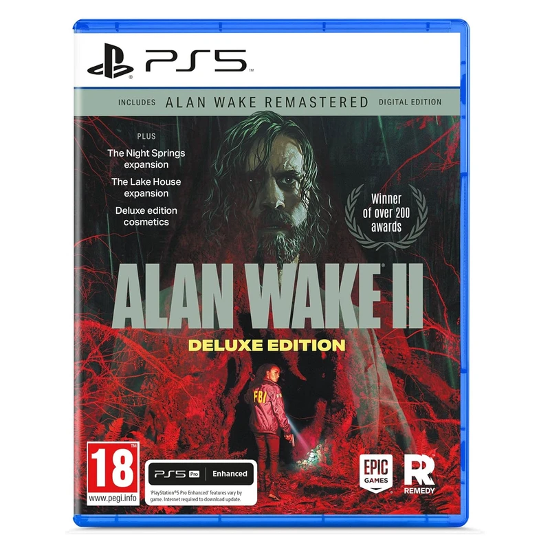 بازی Alan Wake 2 نسخه Deluxe مخصوص PS5