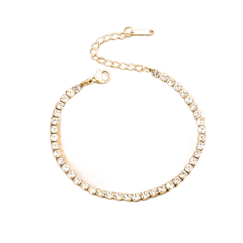 دستبند زنانه مدل نگین دار