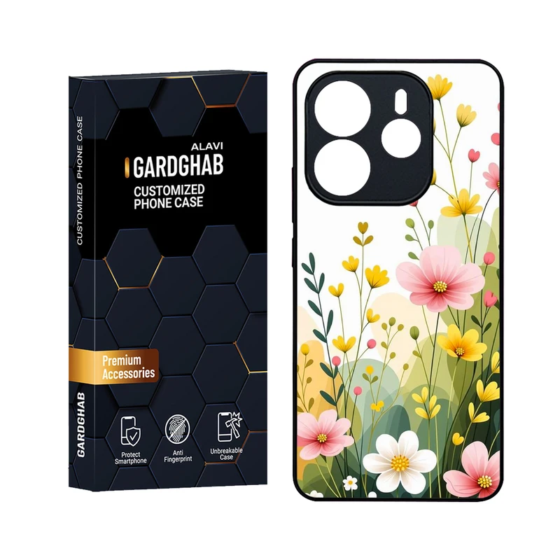 کاور گارد قاب علوی مدل MLG مناسب برای گوشی موبایل شیائومی Redmi Note 14 4G