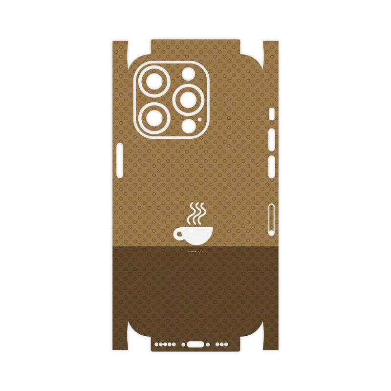 برچسب پوششی ماهوت مدل Minimal Cup of Coffee Icon-FullSkin مناسب برای گوشی موبایل اپل iPhone 14 Pro