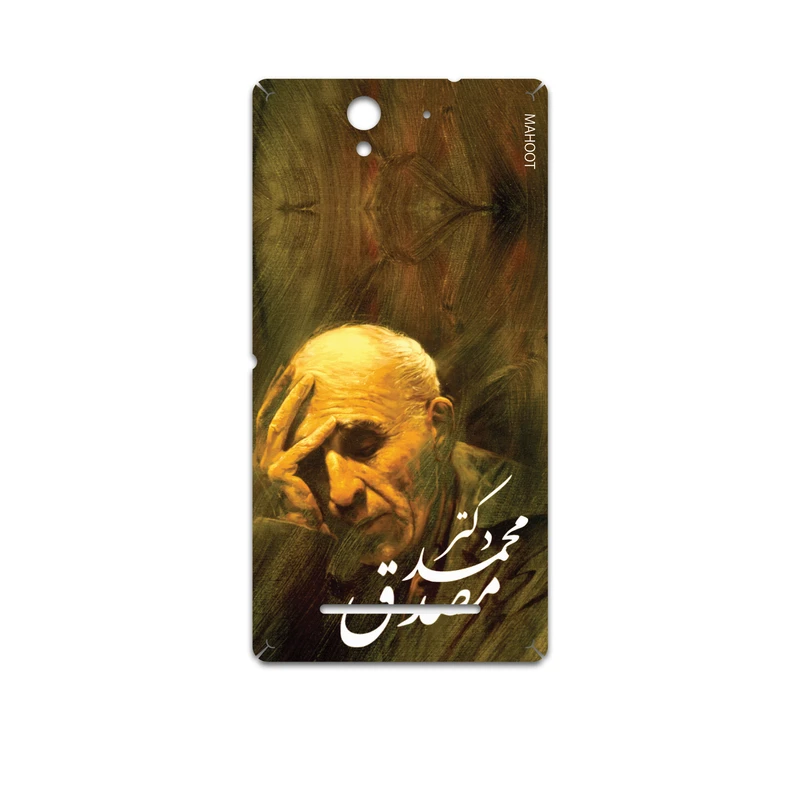 برچسب پوششی ماهوت مدل Dr-Mosadeq مناسب برای گوشی موبایل سونی Xperia C3 Dual