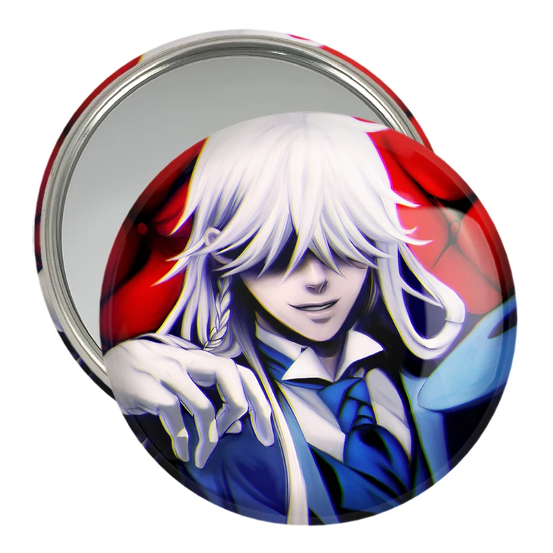آینه جیبی خندالو مدل اندرتیکر انیمه خادم سیاه Black Butler  کد 16314