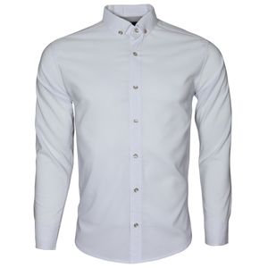 نقد و بررسی پیراهن آستین بلند مردانه مدل DL52 رنگ سفید توسط خریداران