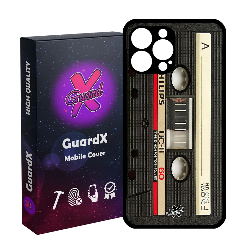 کاور گارد ایکس طرح Cassette مدل Glass10063 مناسب برای گوشی موبایل اپل iPhone 14 Pro Max