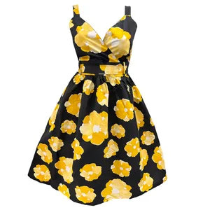 پیراهن یقه هفت زنانه مدل سامر مینی طرح سوفی کد 1044