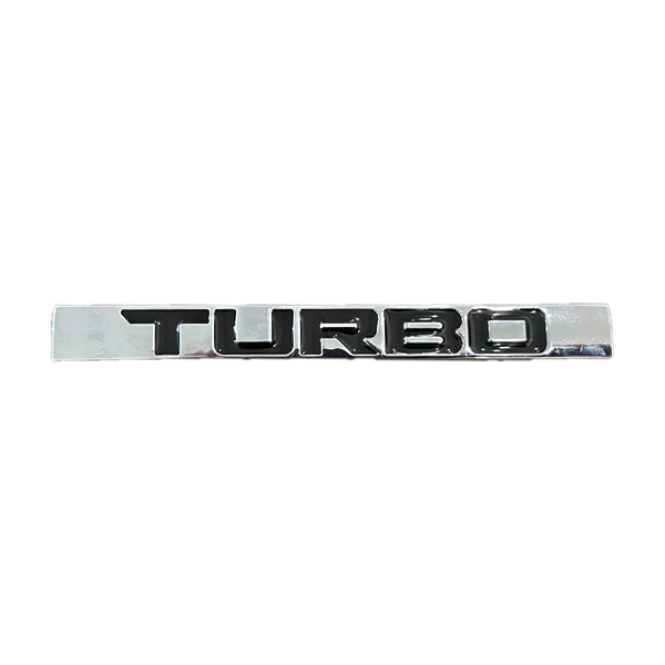 آرم بدنه خودرو رایسان طرح turbo کدarm0034