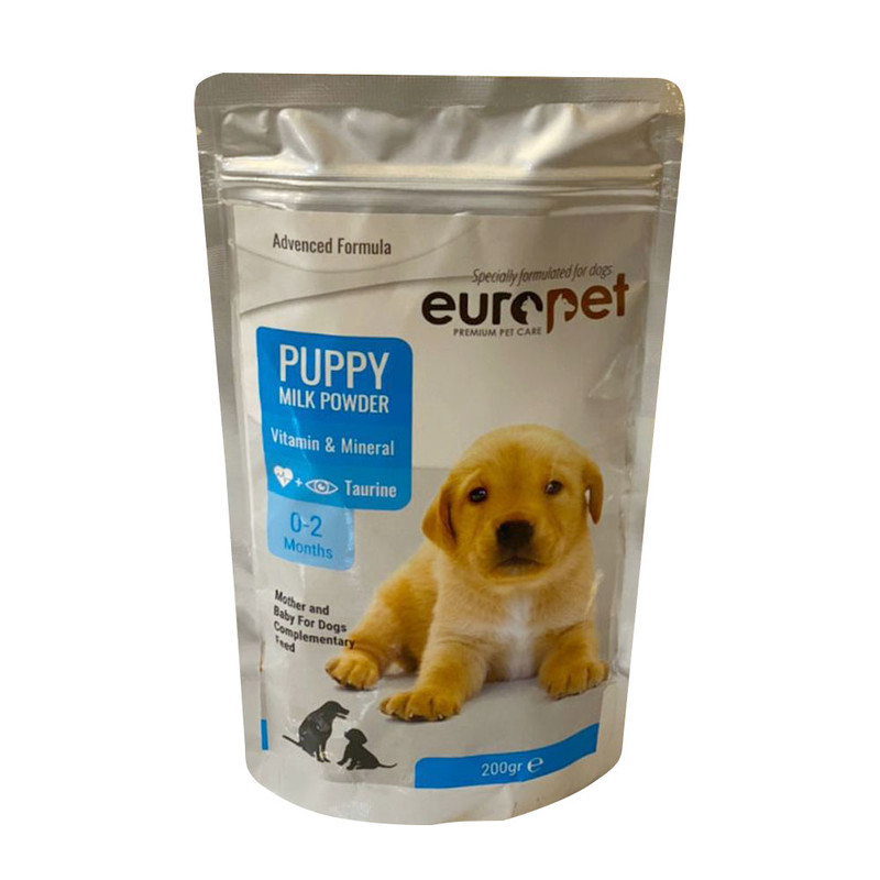 شیرخشک سگ یوروپت مدل vitamin and ampral وزن 200 گرم