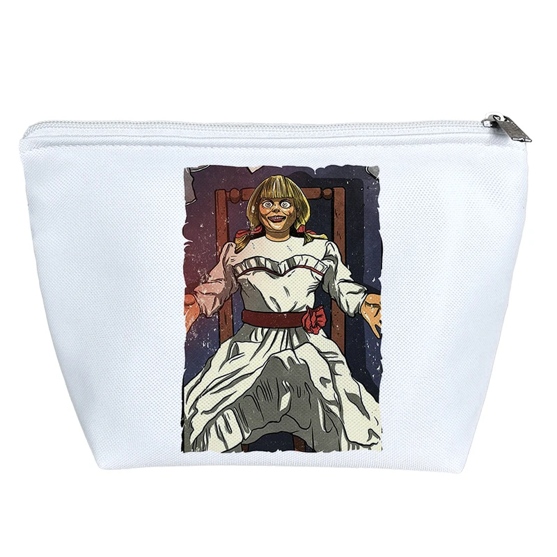 کیف لوازم آرایش دخترانه خندالو مدل عروسک آنابل کد 6150