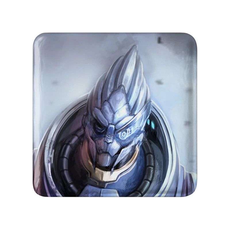مگنت خندالو طرح بازی مس افکت (Mass Effect) مدل مربعی کد 31540