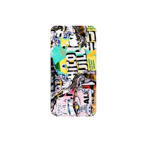 MAHOOT Collage of Teared Paper Cover Sticker for HTC One M7