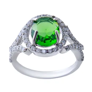   انگشتر نقره زنانه بازرگانی میلادی کد AWR_561