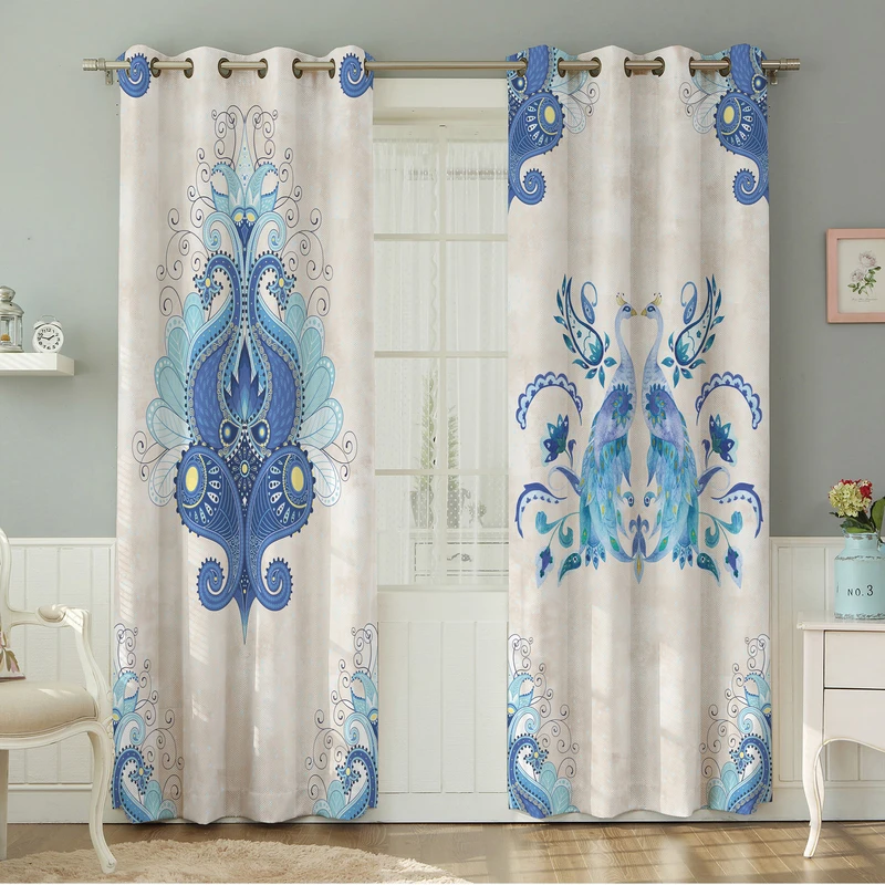 پرده نیروانا طرح  مدرن مدل مخمل کد 4743 سایز 140×280 سانتی متر