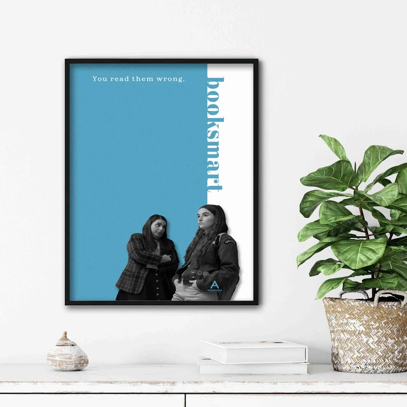 تابلو آتریسا طرح پوستر فیلم Booksmart مدل ATm560