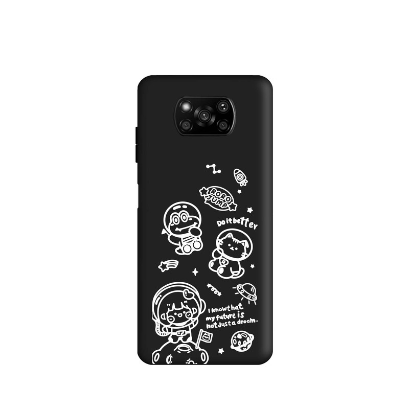 کاور طرح فضایی کهکشانی کد m2958 مناسب برای گوشی موبایل شیائومی Poco X3 / Poco X3 Pro