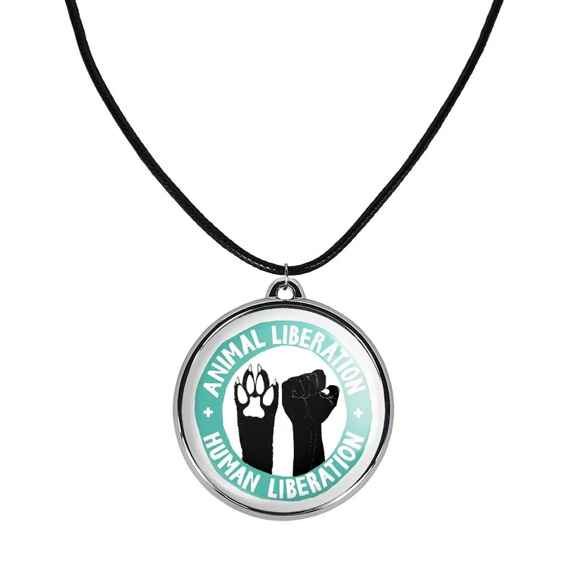 گردنبند خندالو مدل حمایت از حیوانات کد 2735127352