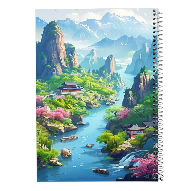 دفتر نقاشی 50 برگ مدوپد مدل طبیعت کد DF15323