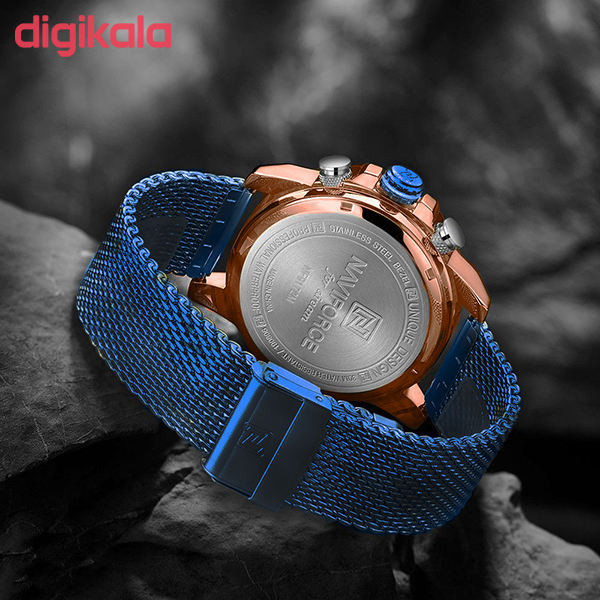 ساعت مچی عقربه‌ای مردانه نیوی فورس مدل 9172 BR