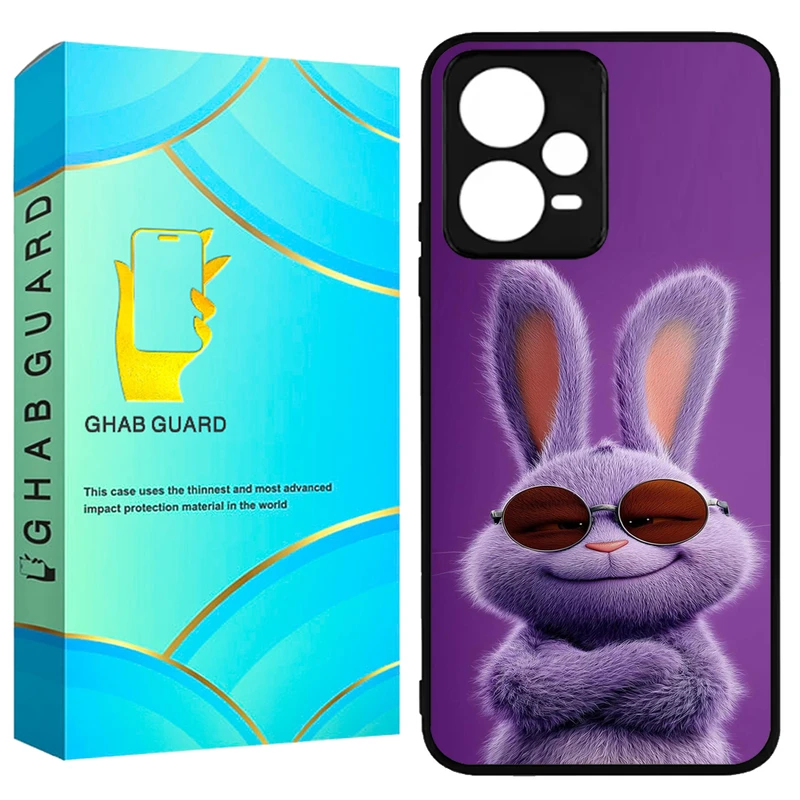 کاور قاب گارد طرح خرگوش مدل GCHPX5P مناسب برای گوشی موبایل شیائومی Poco X5 Pro 5G 