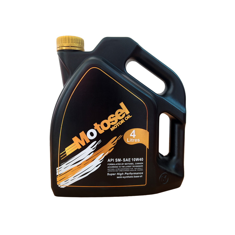 روغن موتور موتوسل مدل 10W40 SM حجم 4 لیتر