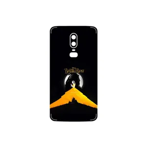 MAHOOT Beauty and the Beast Cover Sticker for OnePlus 6