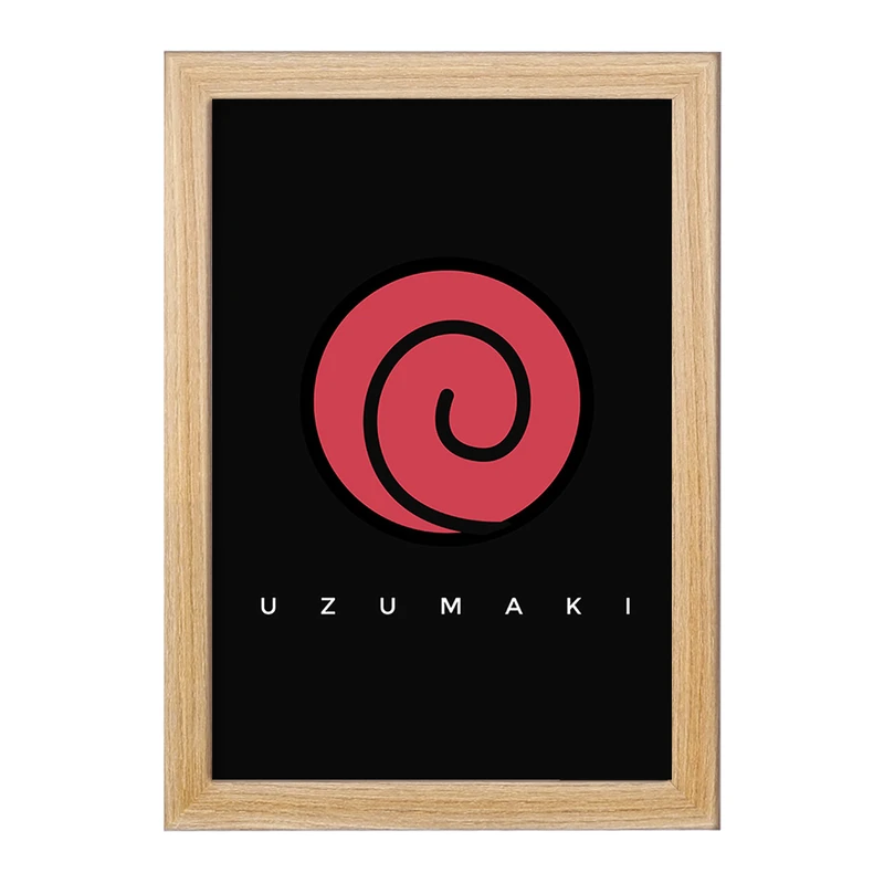 تابلو خندالو مدل خاندان اوزوماکی انیمه ناروتو Naruto  کد 11275