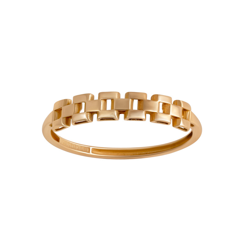 انگشتر طلا 18 عیار زنانه جواهری سون مدل 5725 سایز 54